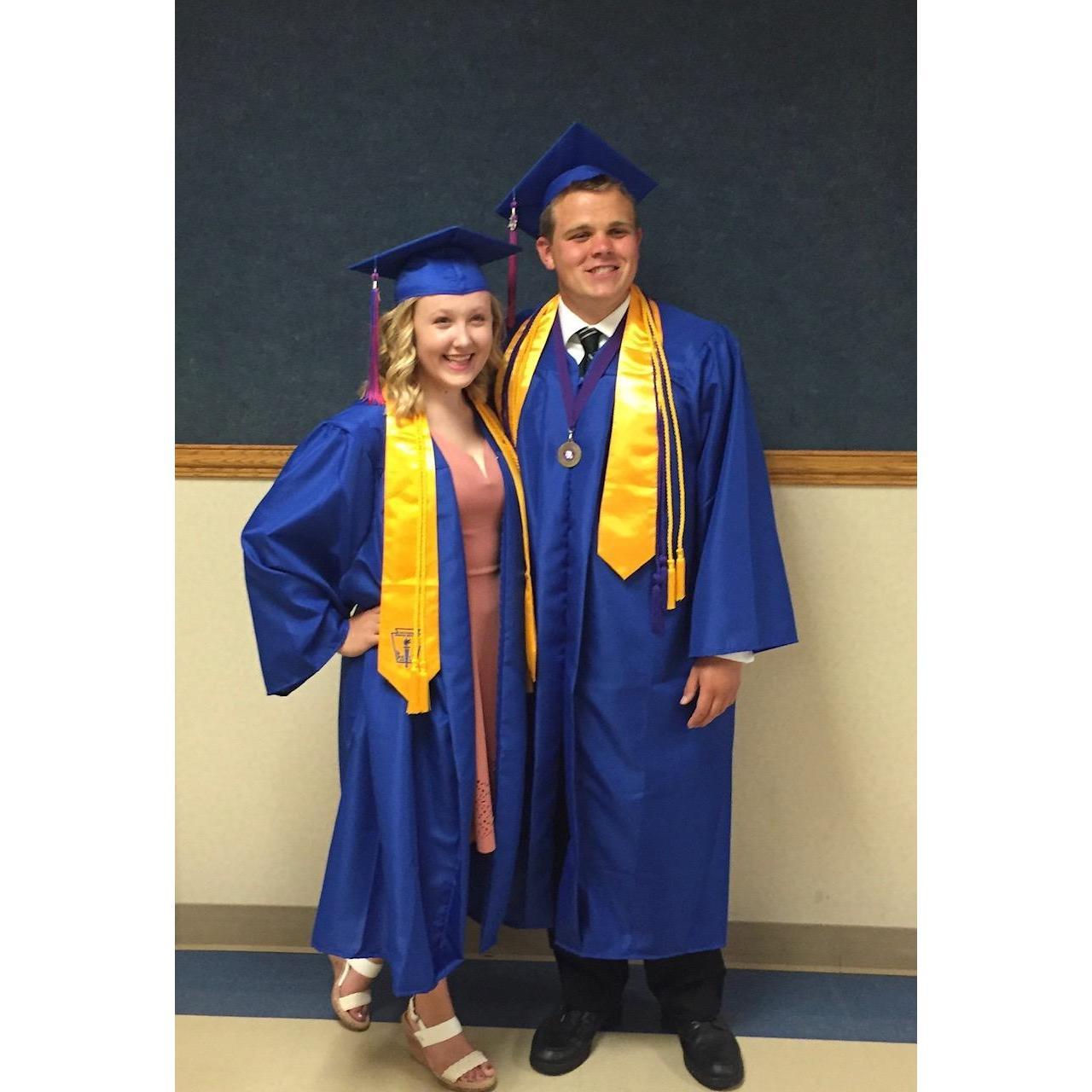 High School graduation in 2016.