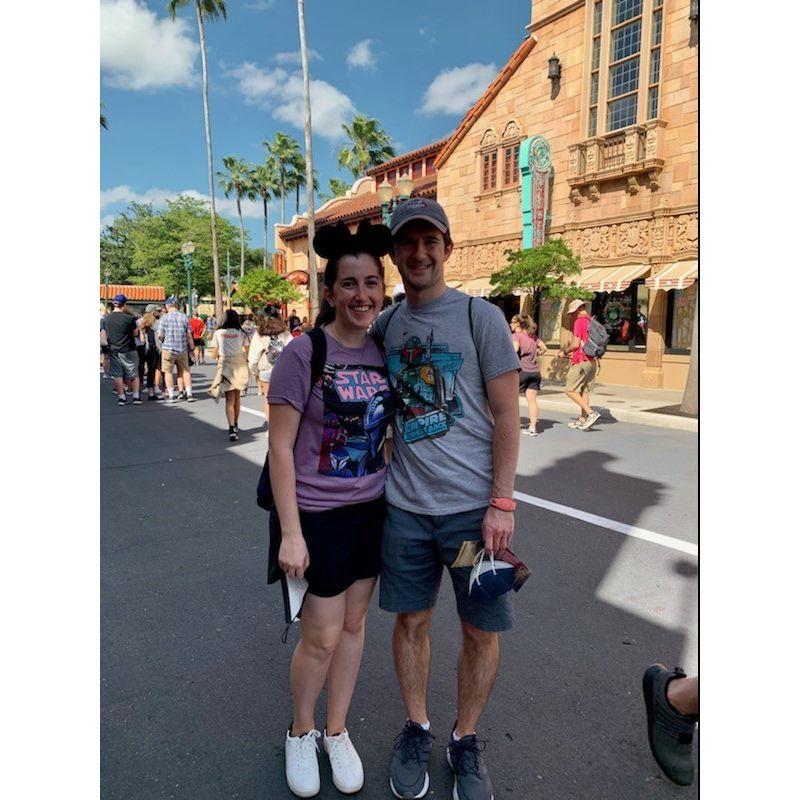 Our first Disney trip together