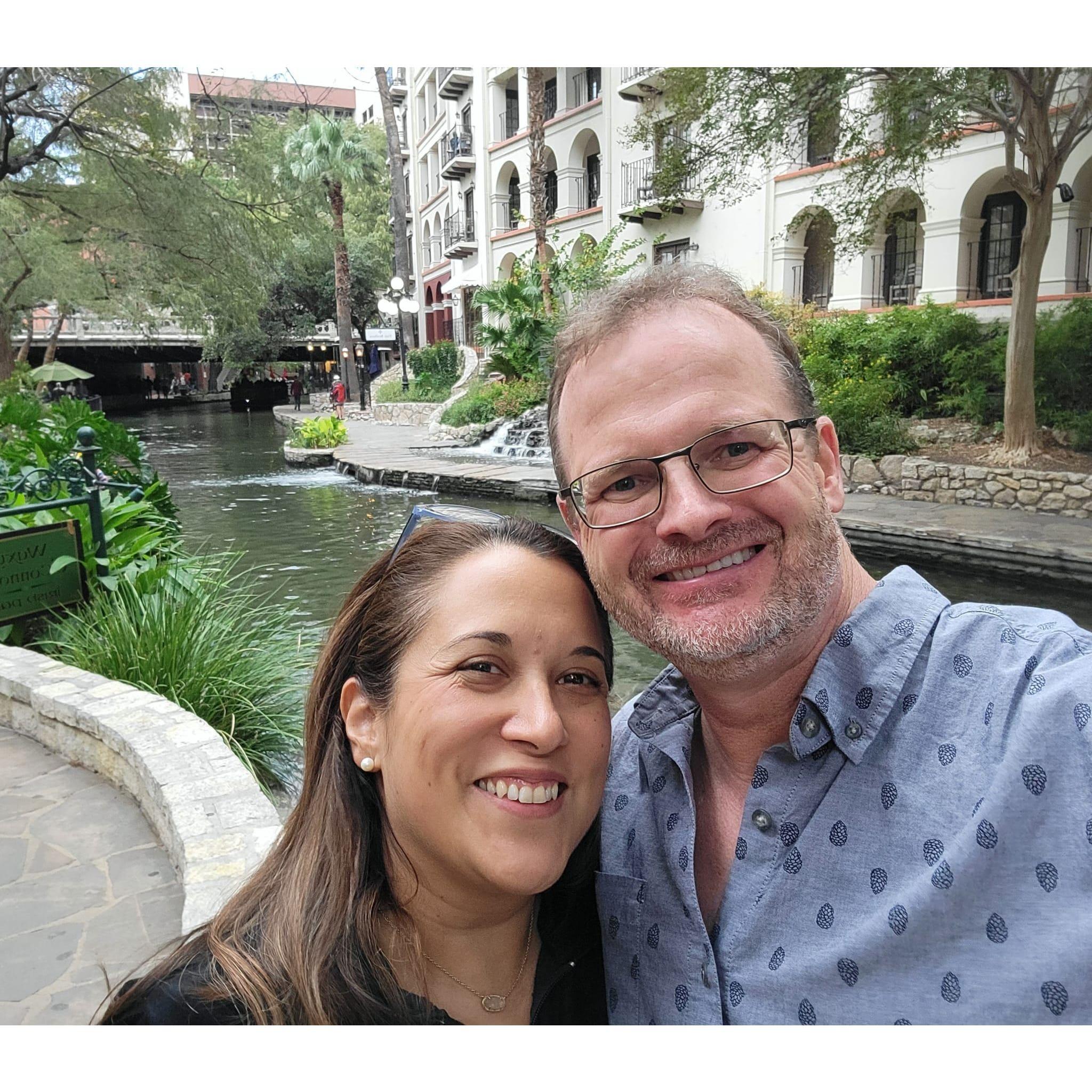 River Walk Selfie!