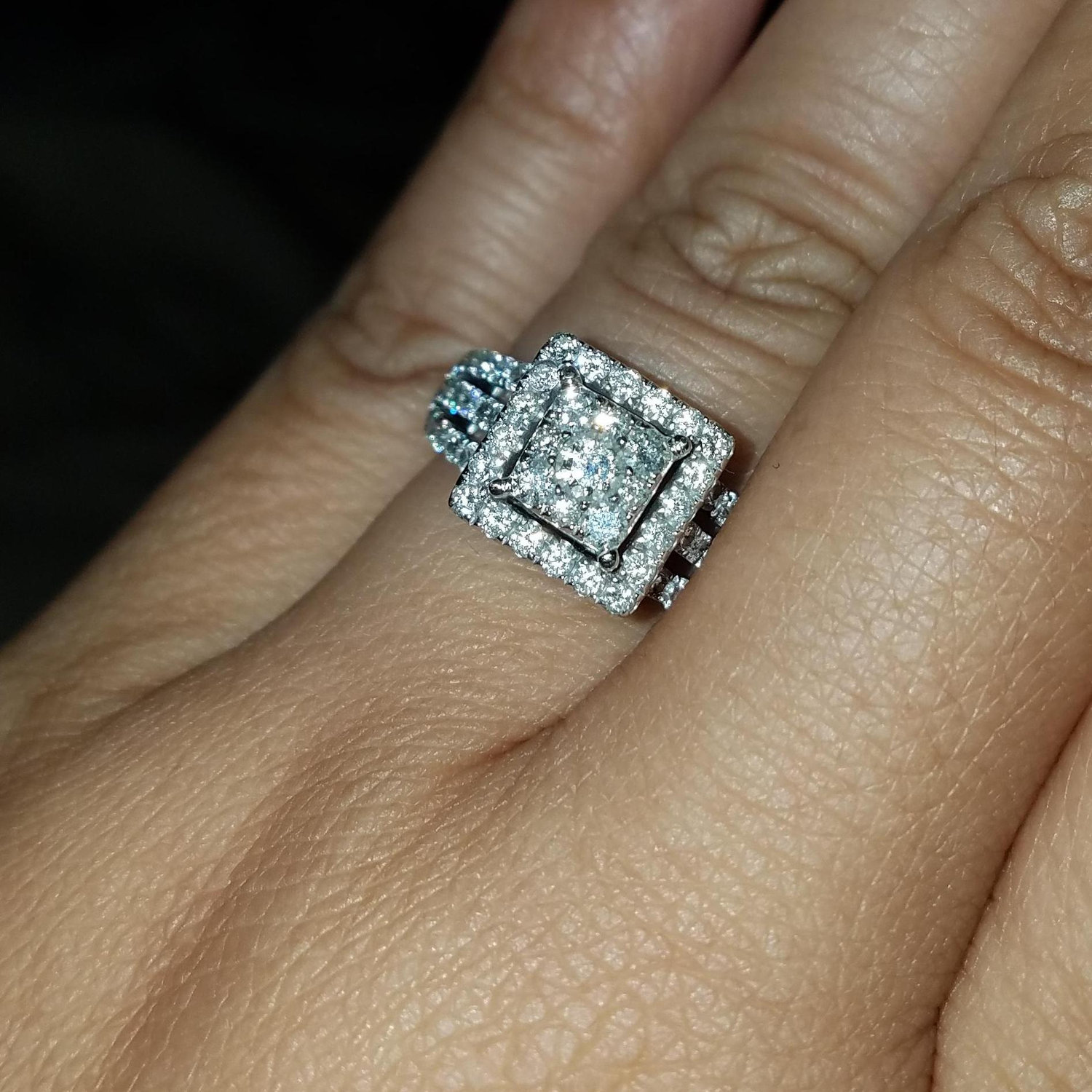 Reggie popped the question and I said YEEESSS!