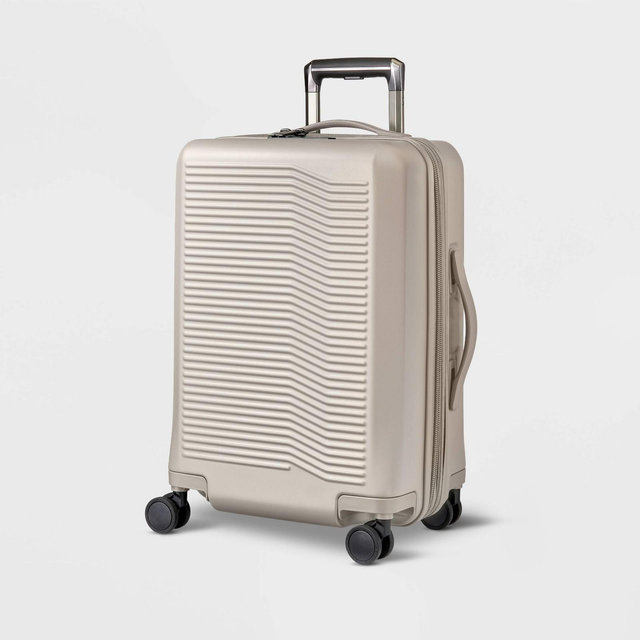 Signature Hardside Carry On Spinner Suitcase Matte Atmosphere - Open Story™