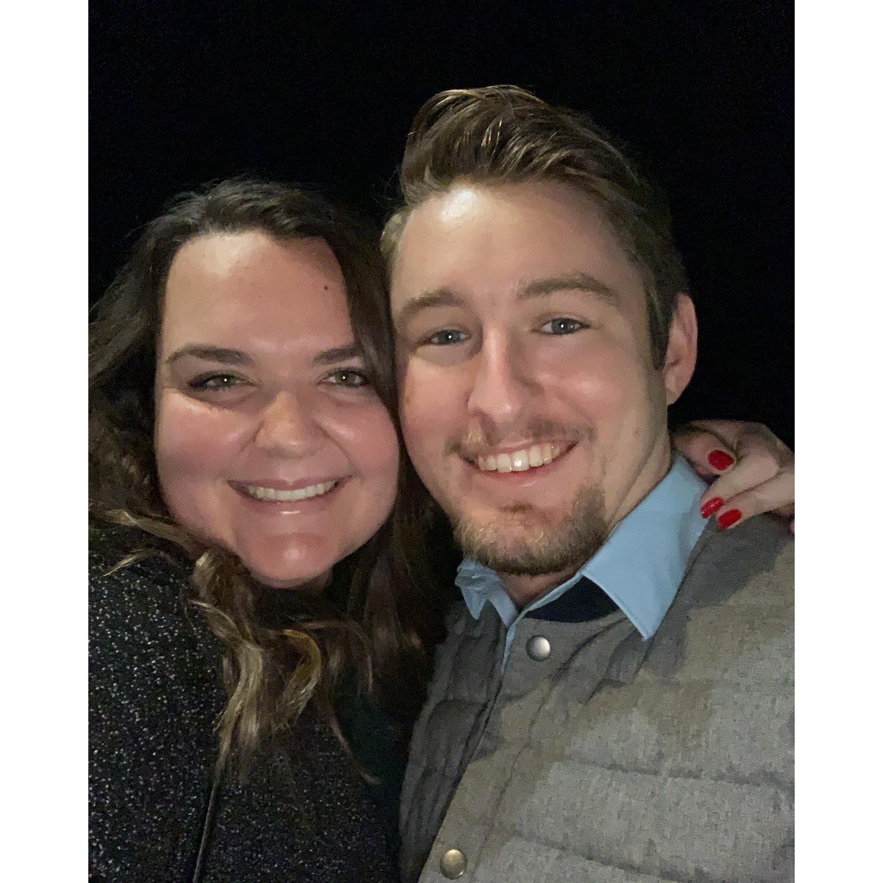 First picture together from our first date in Coronado.