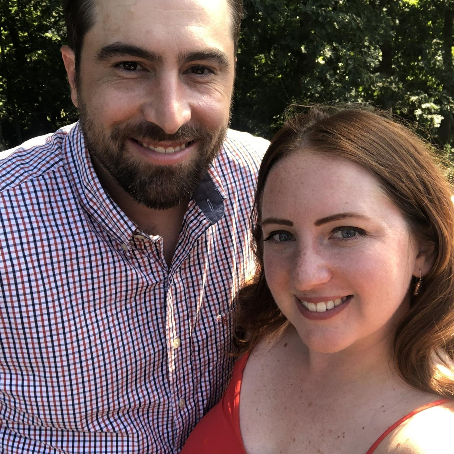 July 2022 before a friend's wedding.