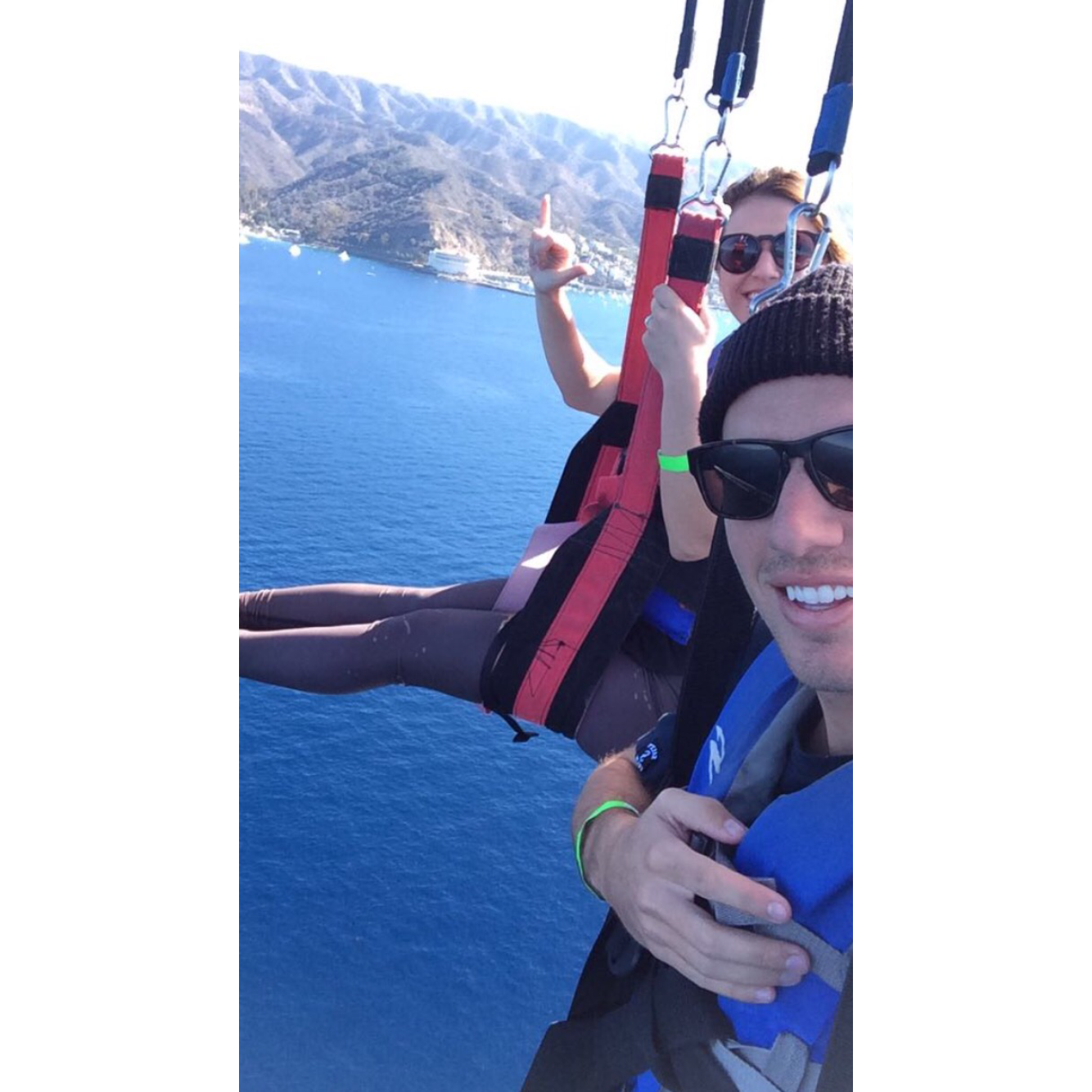 Parasailing in Catalina for my 24th birthday!