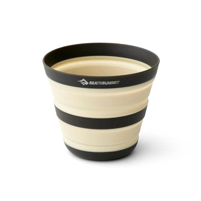 Sea to Summit Frontier Ultralight Collapsible 12 Ounce Camp Cup, Bone White