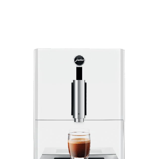 A1 Piano White Jura espresso machine