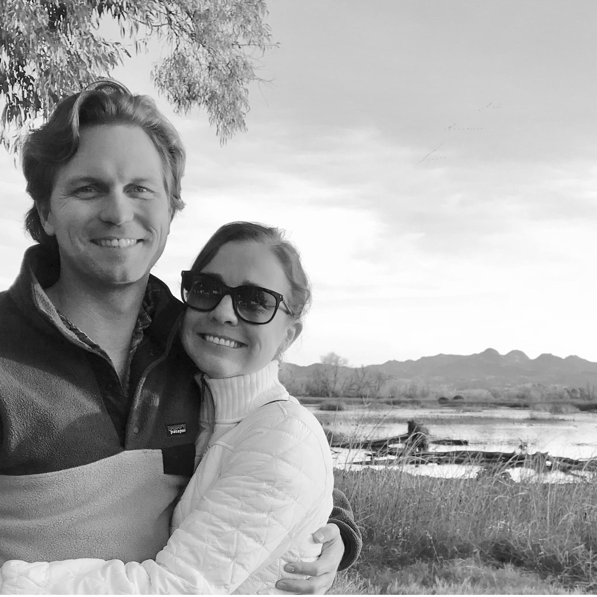 Watching the "fly out" at Grey Lodge Wildlife Refuge  - Dec 2017