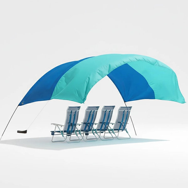 Shibumi Shade with Wind Assist - Classic Blue