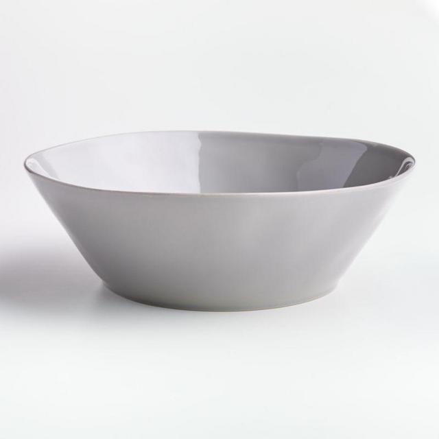 Marin White Large Serving Bowl