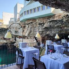 Dinner at Grotto Palazzese in Puglia
