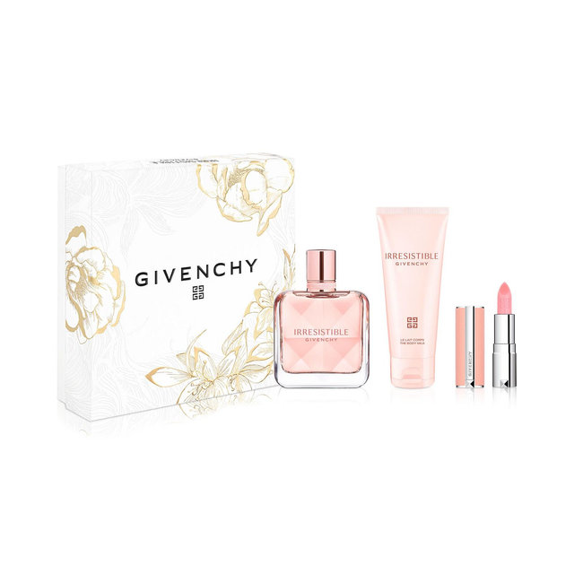 Givenchy 3-Pc. Irresistible Eau de Parfum & Rose Perfecto Lip Balm Gift Set, Exclusively at Macy's