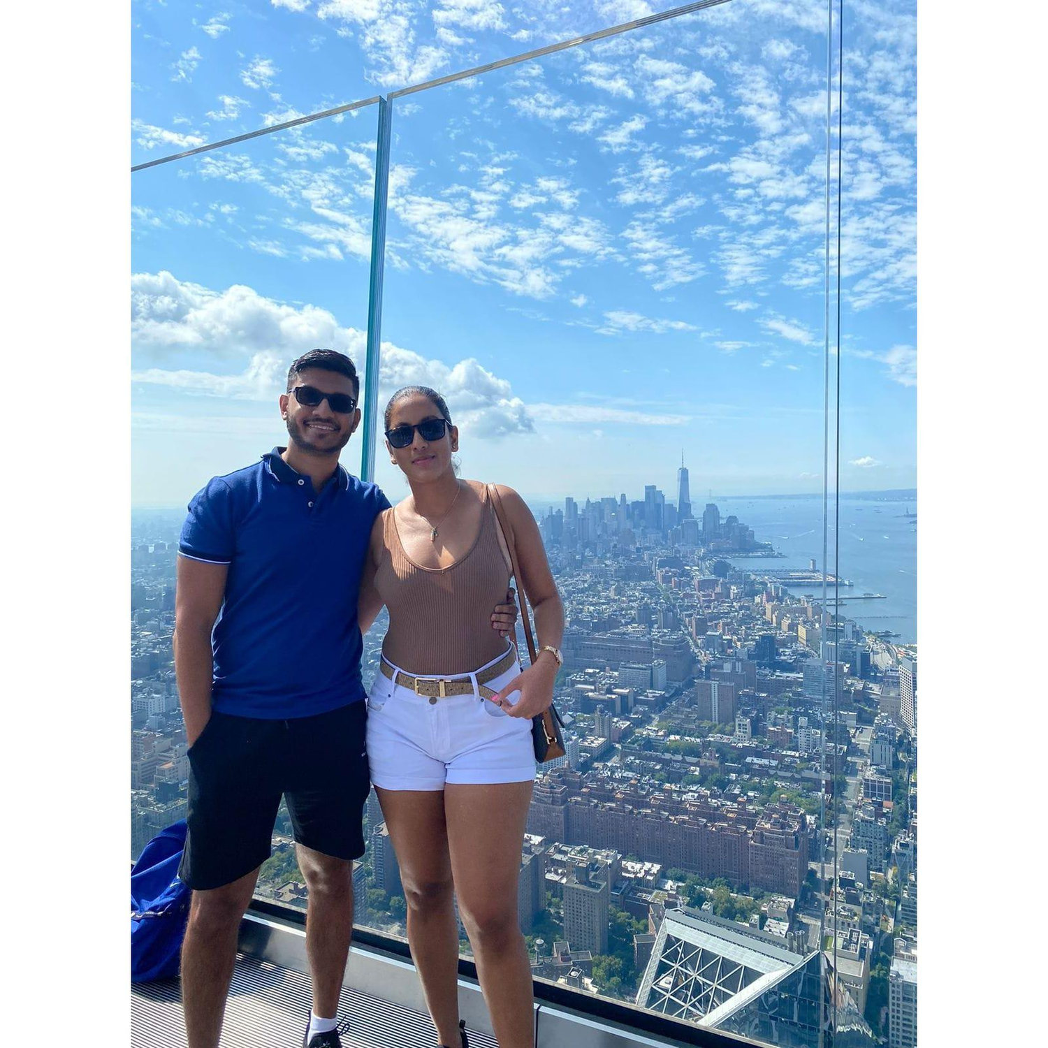 Our first trip together to the Big Apple.
