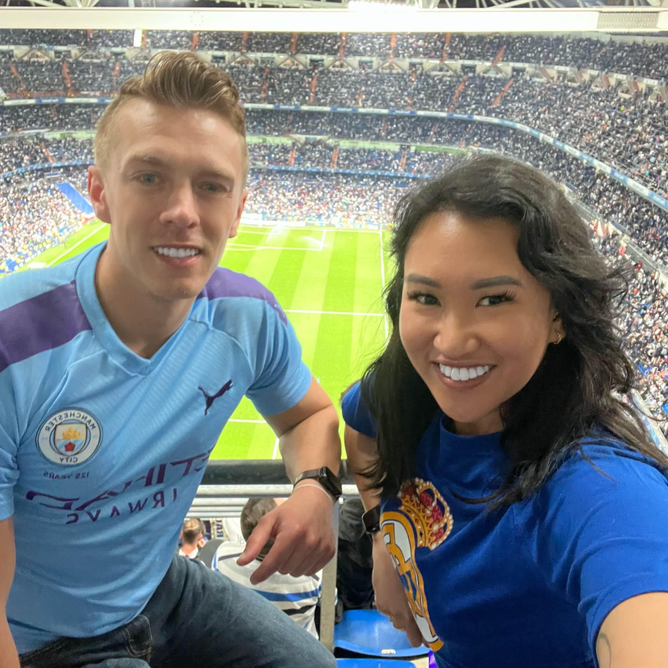 Santiago Bernabeu Stadium to watch Real Madrid vs. Manchester City