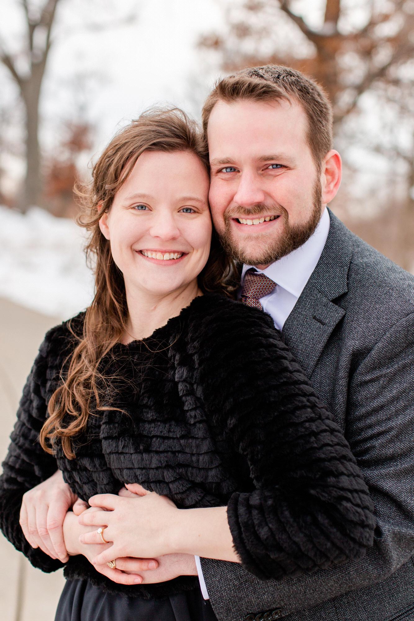 Engagement Photos at Silverwood Park in St. Anthony, MN - December 7, 2019