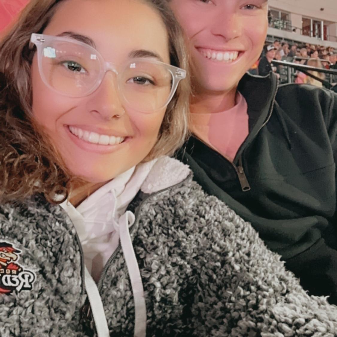 Our first baseball game #redwings