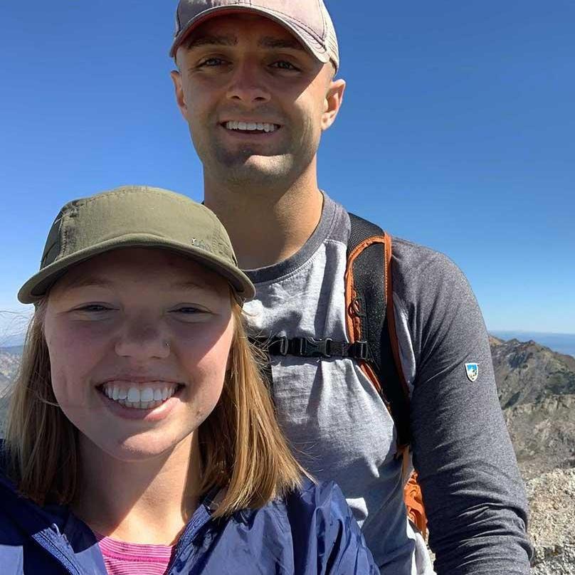 We made it to the top of Pfieferhorn!