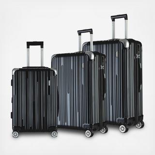 Nurmi 3-Piece Hardside Spinner Luggage Set