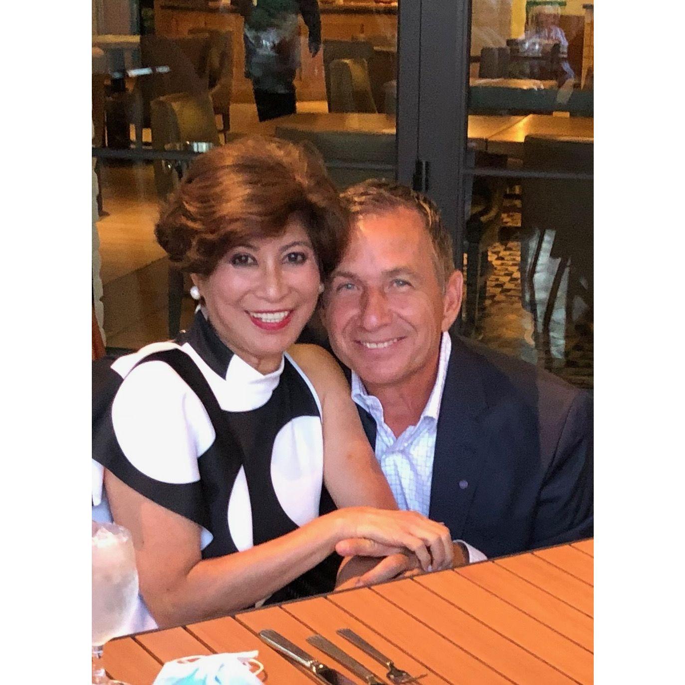 Our 2nd date @ Terranea to celebrate Bruce's birthday- Aug. 2019