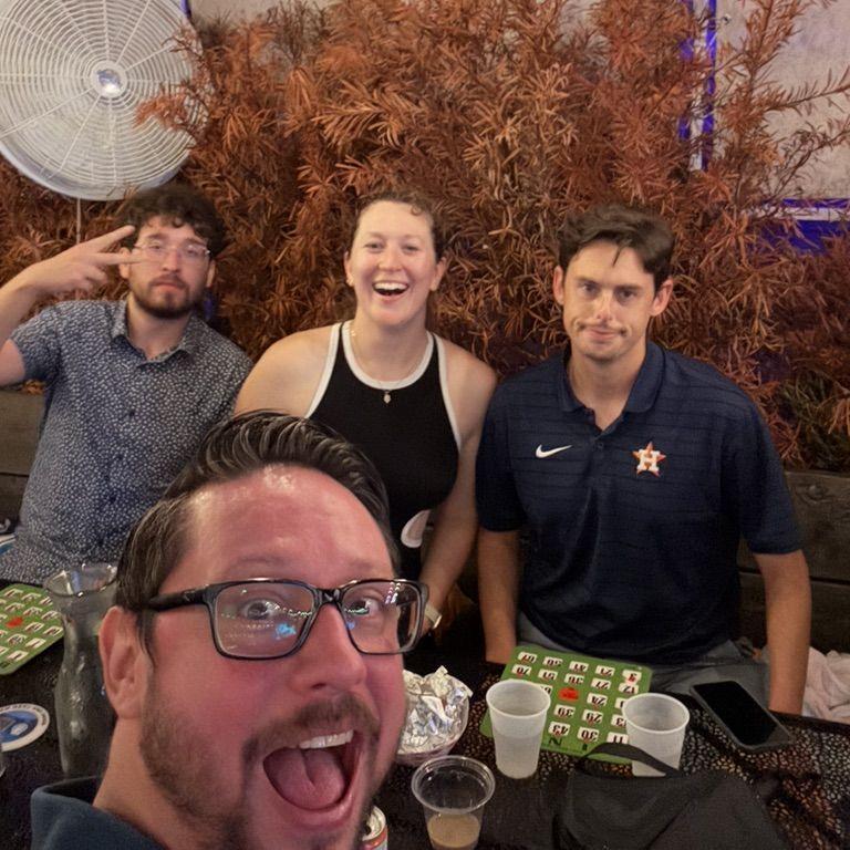 A little too much fun and espresso martinis at bingo