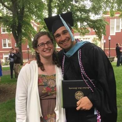 Kevin's Master's graduation from PSU, June 2018