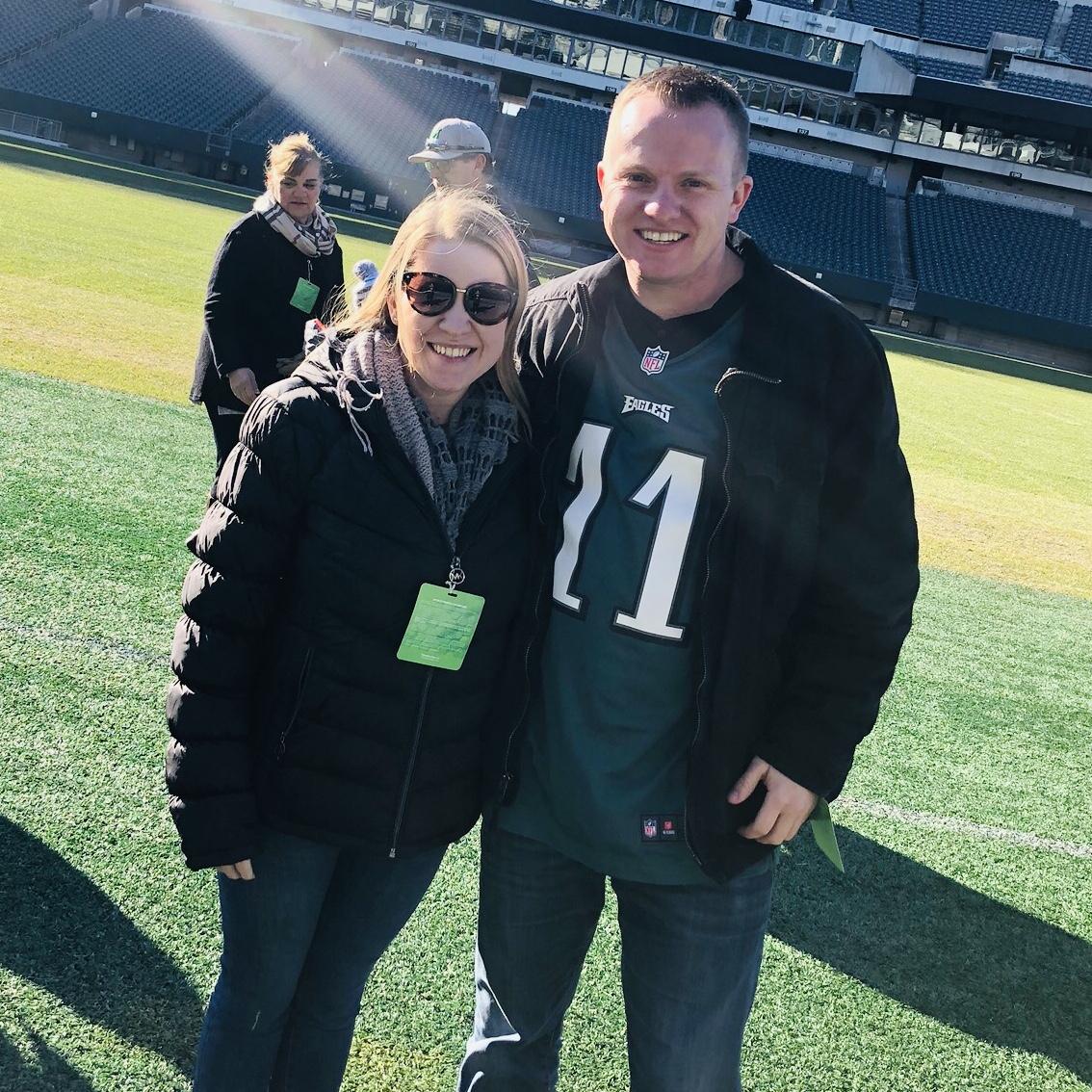 Eagles stadium tour