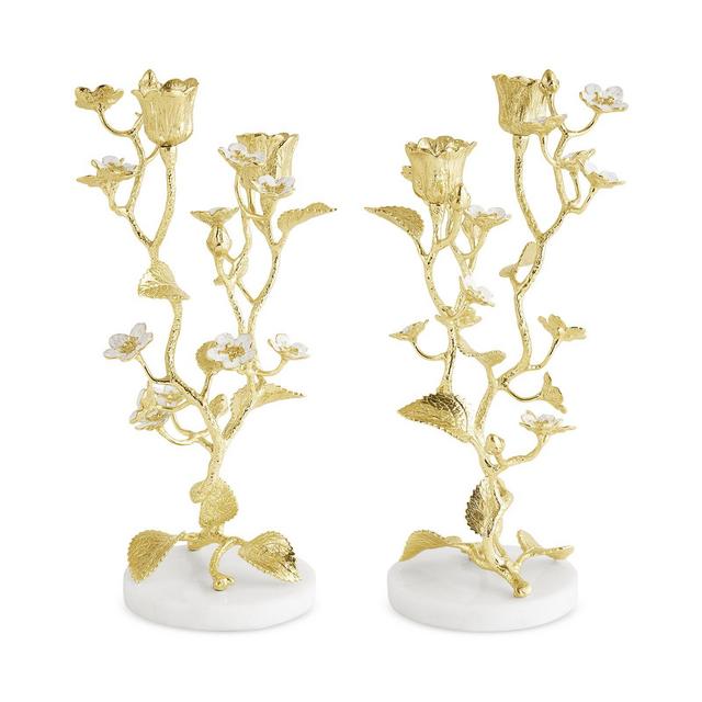 Michael Aram Bloom Candleholders, Set of 2 - 100% exclusive