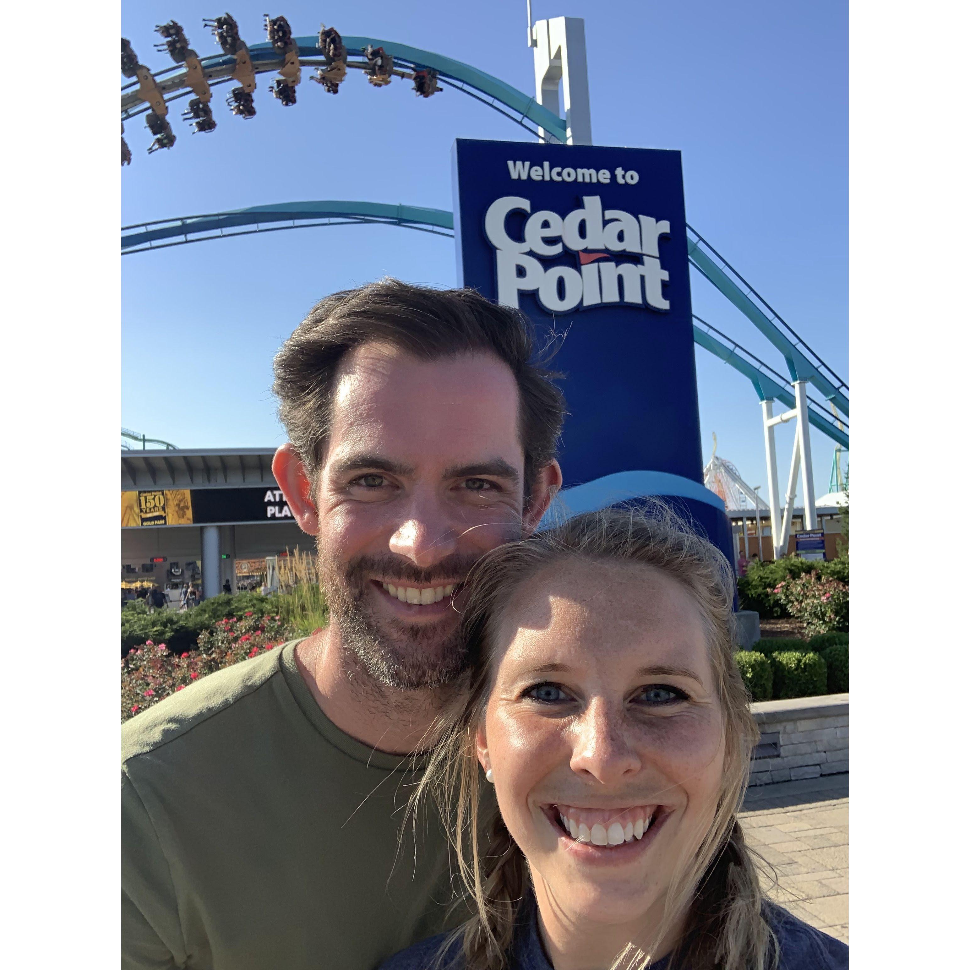 Hanging out at America's roller coast