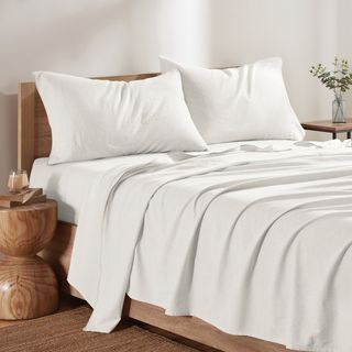 Pure Washed 4-Piece Sheet Set