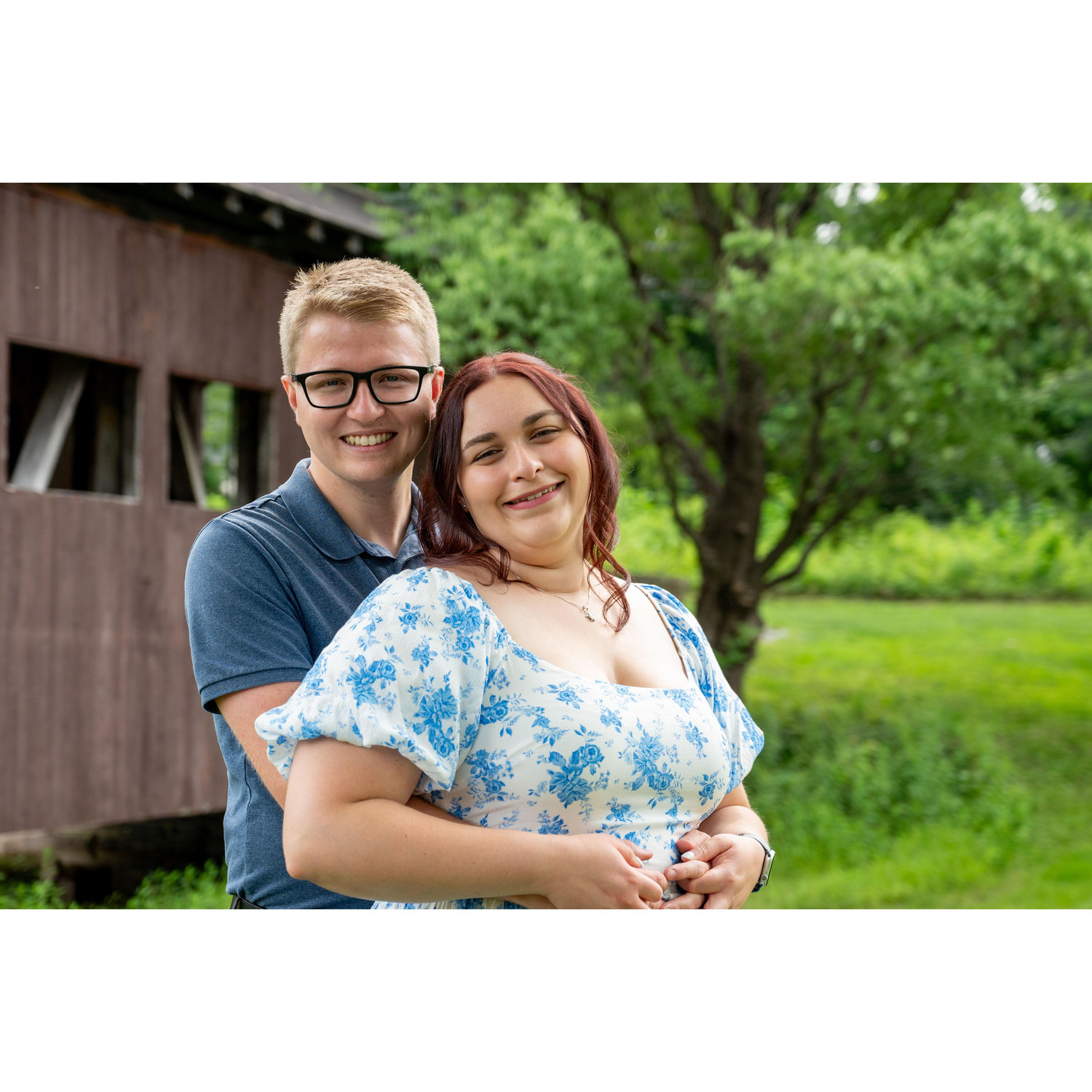 Taken from our Engagement Session exactly a year before our wedding on June 13th, 2025.