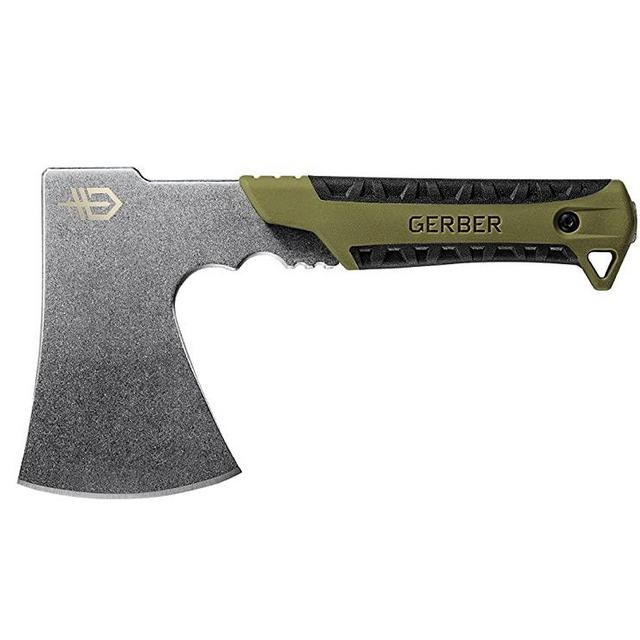 Gerber Pack Hatchet Camping Axe - Sage Green Handle/Stonewash Blade [31-003482]