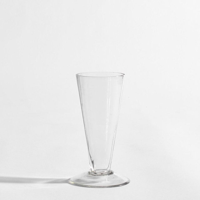 Bedford Footed Class Vase, Small, Clear