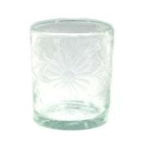 Rose Ann Hall Designs Engraved Old Fashion -Clear
