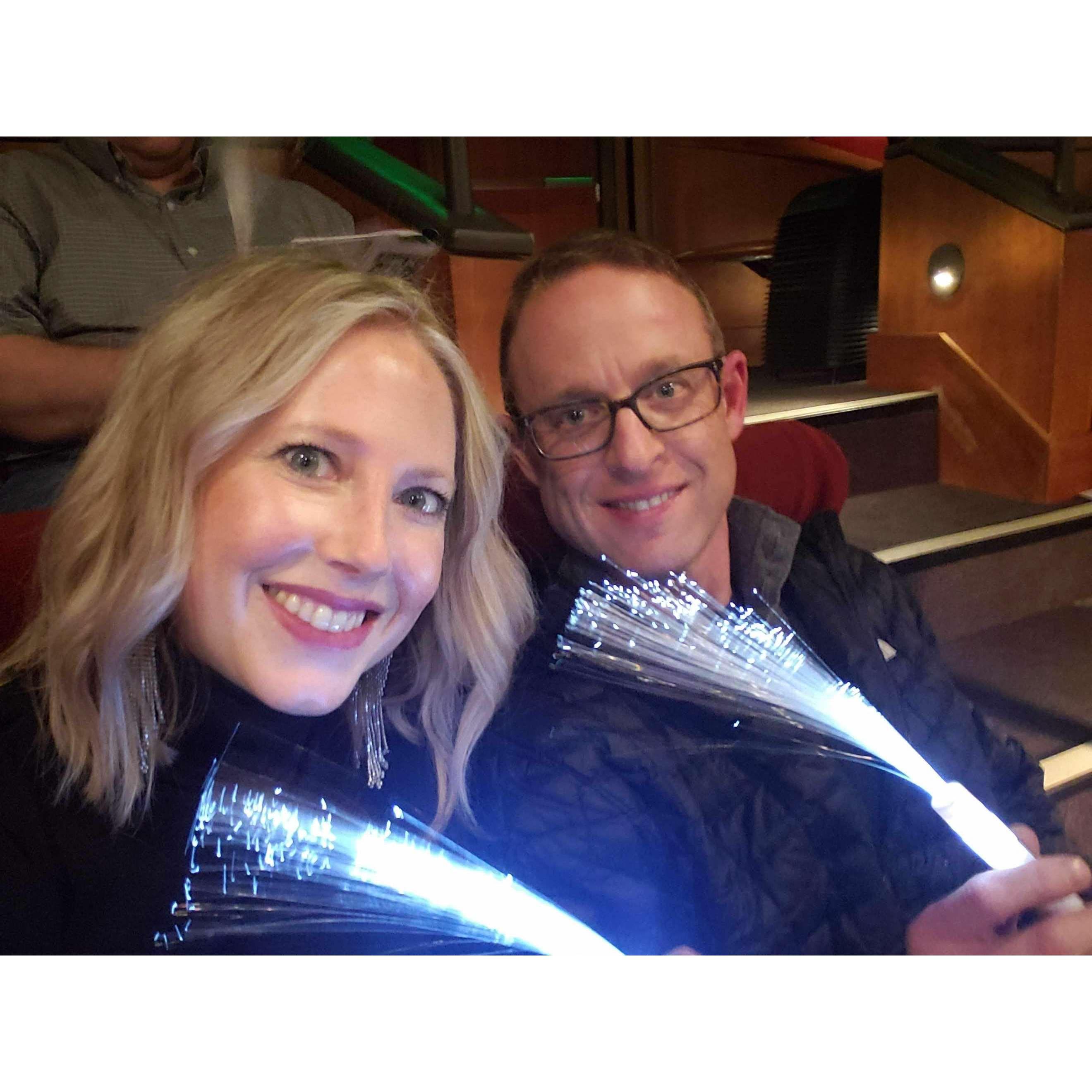 Ready for the Nutcracker at the Buell theater in Denver - December 2019
