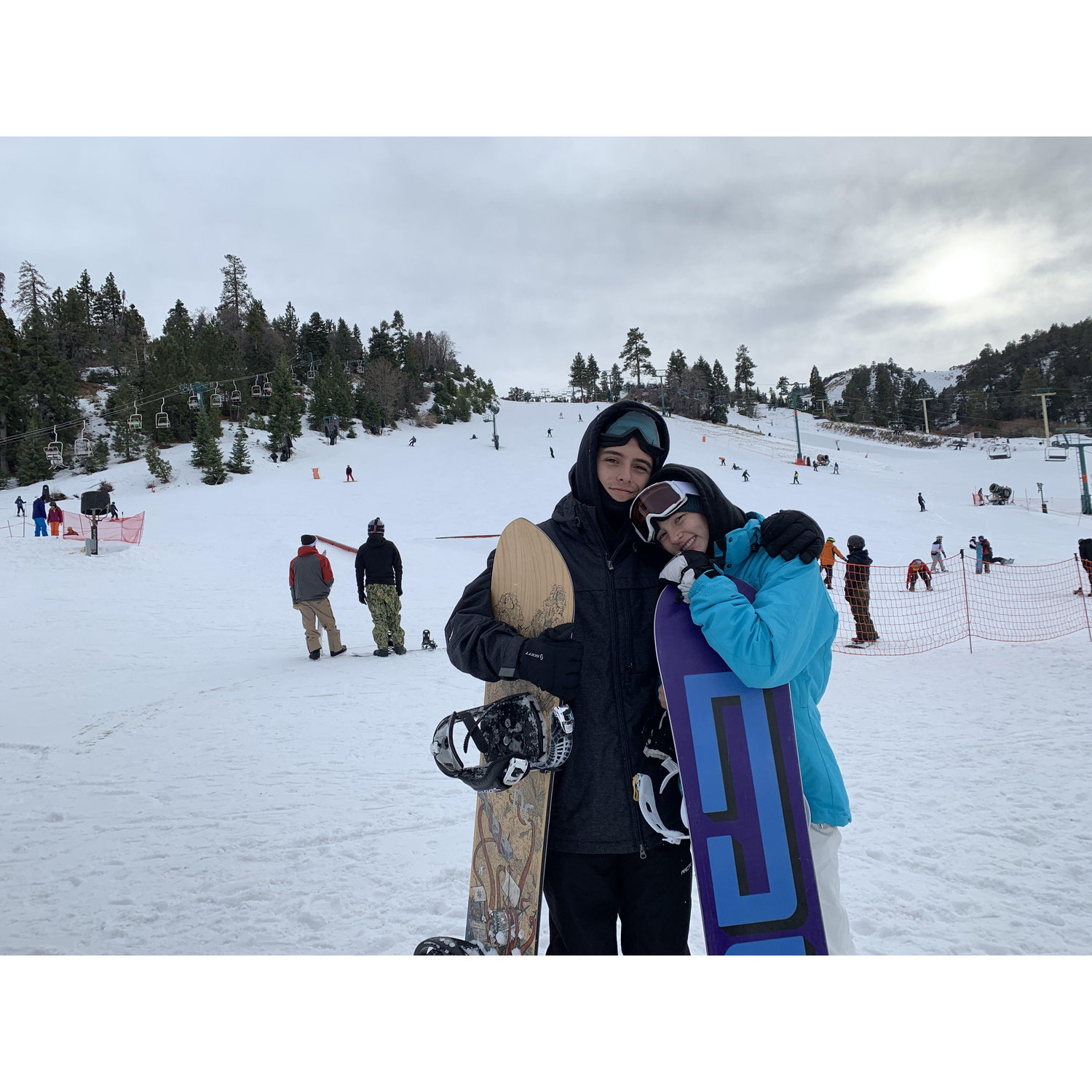 Our snowboarding addiction beginning