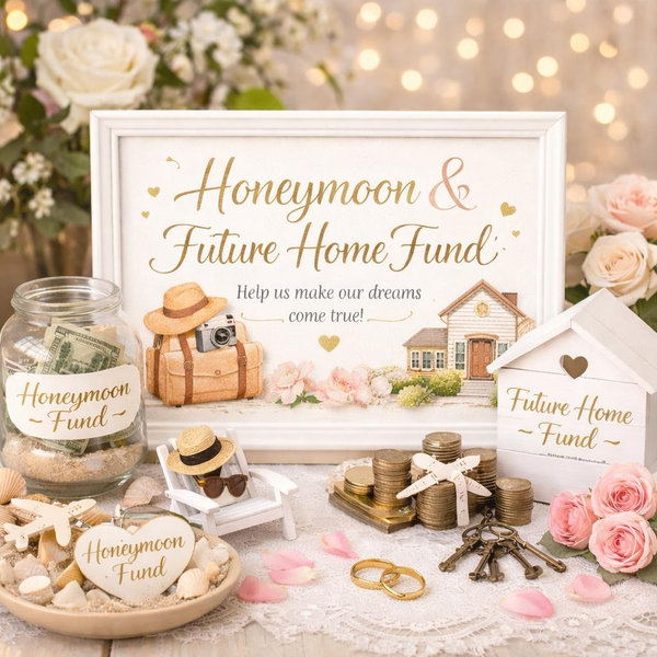 Honeymoon / future home funds