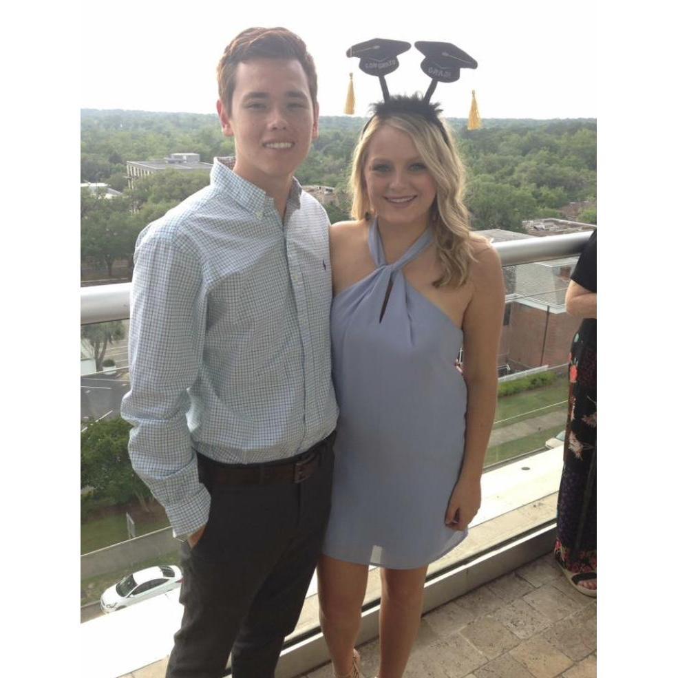 Keely's college graduation party 2016