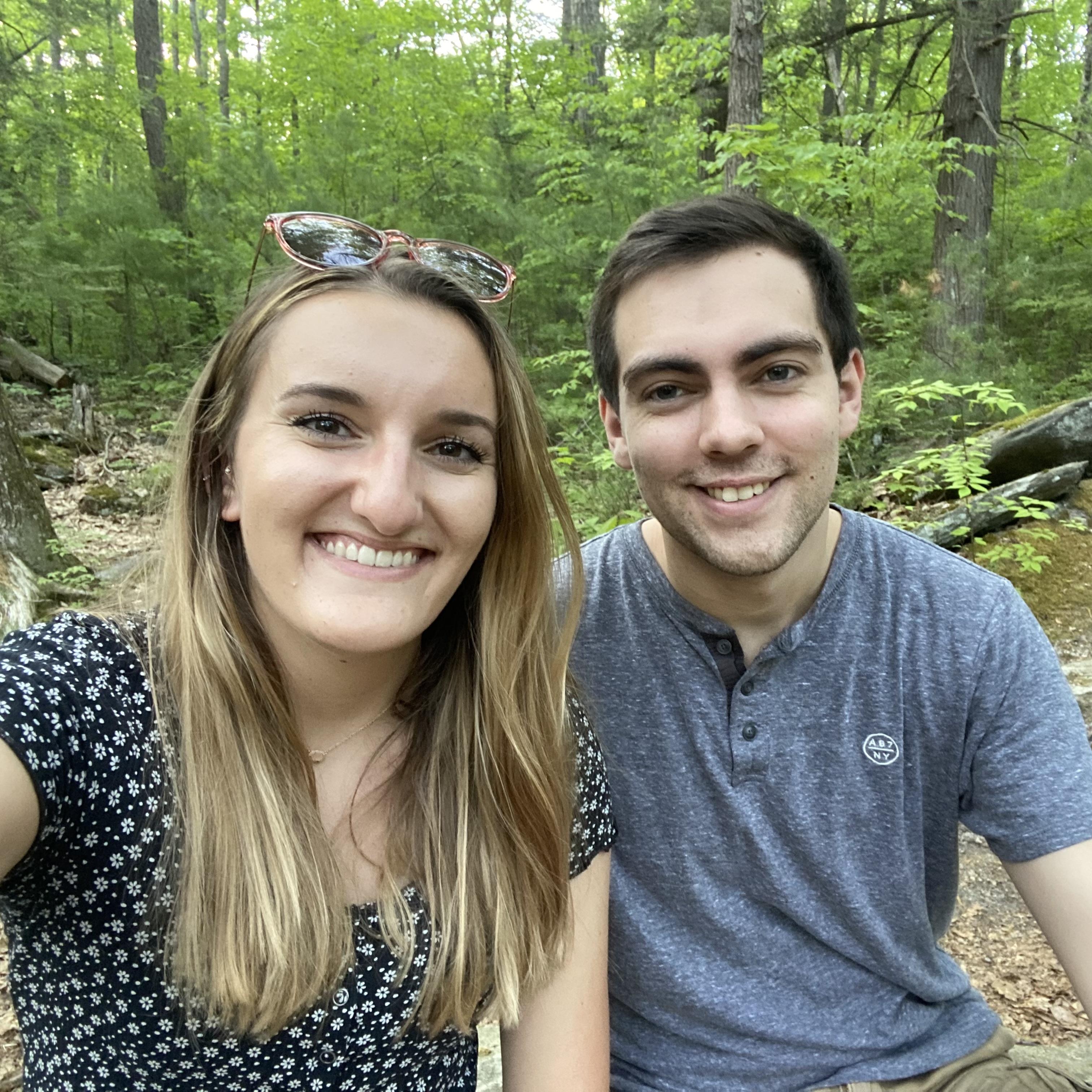 Our first photo together!