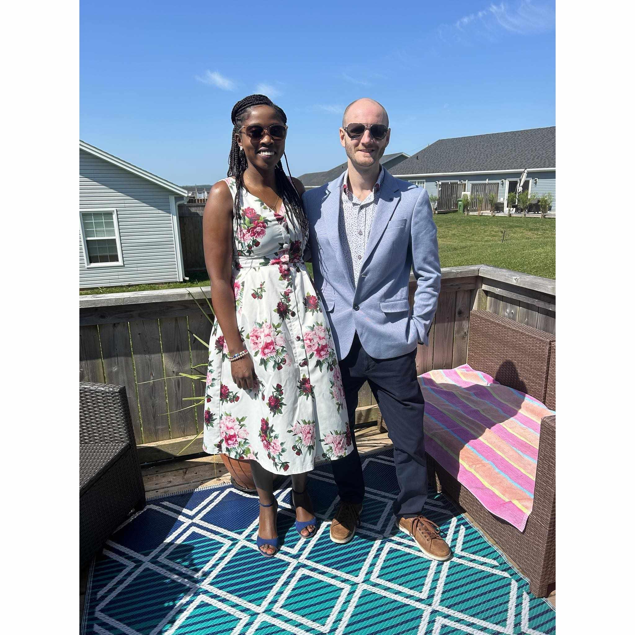 P.E.I.  for a wedding