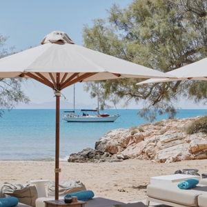 Beach Club Sunbed Reservation on our Honeymoon