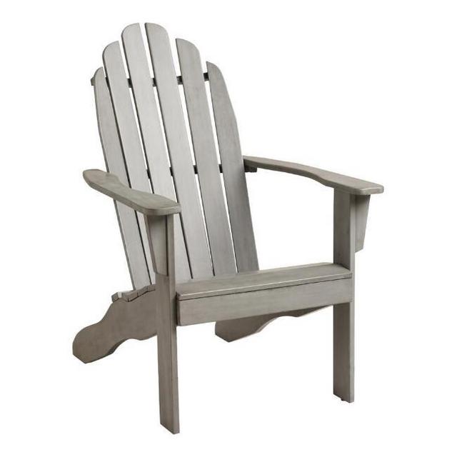 Slatted Wood Adirondack Chair - World Market