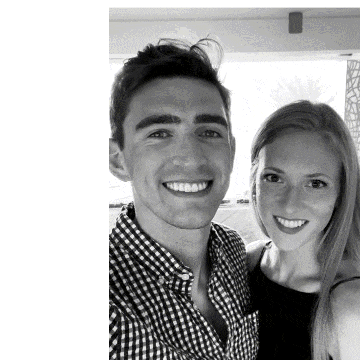 Our first vacation together in Cabo - two weeks before the proposal!