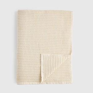Organic Waffle Throw - Undyed