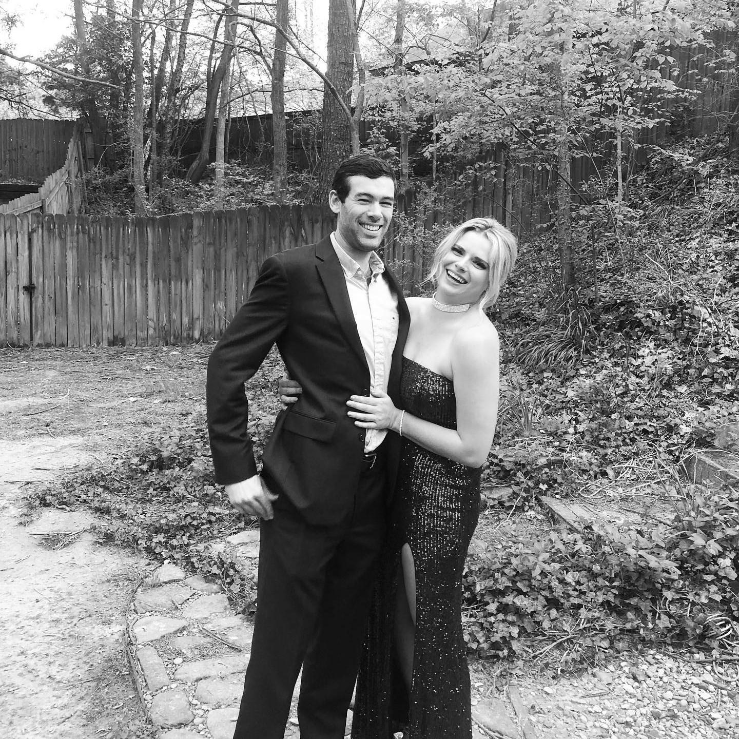 Amy's last Barrister's Ball in Law School