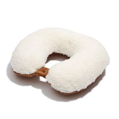 UGG® Classic Memory Foam Travel Pillow in Sherpa & Suede