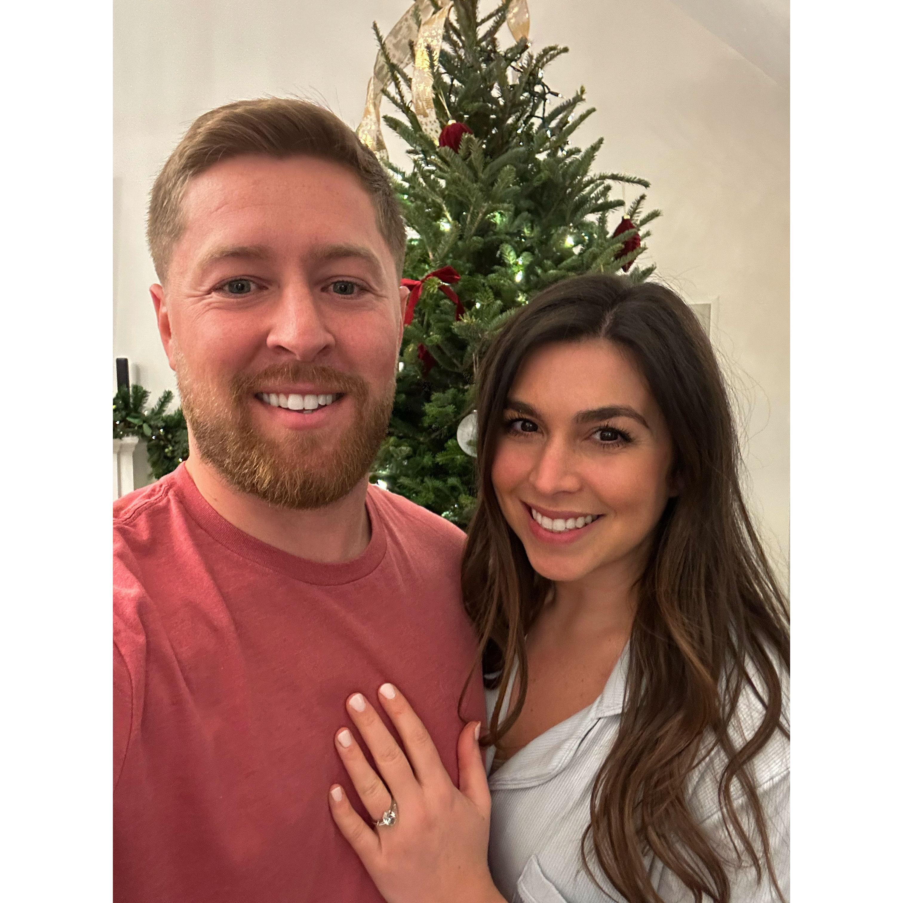 The night we got engaged (Dec 31, 2024)
