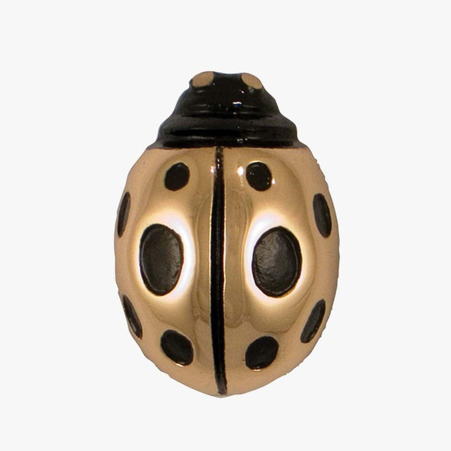 Ladybug Doorbell Ringer, Bronze