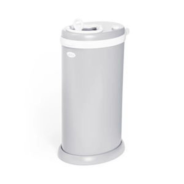 Ubbi Stainless Steel Diaper Pail (Grey)