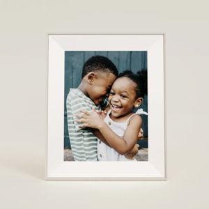 Aspen 12" Ink with Textured Mat - (White)
