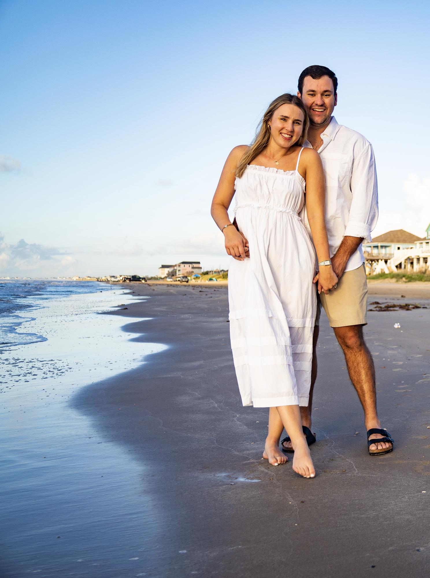 Engagement Shoot Crystal Beach, TX, 2022