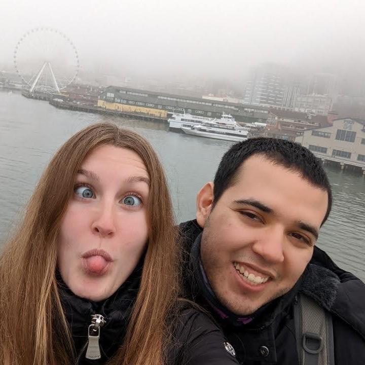 Seattle with friends! It rained pretty much the entire time